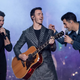 Nick Jonas, Kevin Jonas, and Joe Jonas perform onstage at ‘Jonas Brothers in Concert’ on Dec. 14, 2019, in Inglewood, Calif.